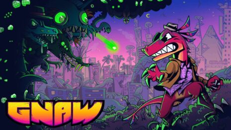 GNAW: Aventura Pós-Apocalíptica com Dinossauros Canibais! GNAW