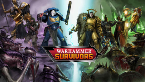 Warhammer Survivors: Prepare-se para a Horda! Novo roguelite anunciado WARHAMMER SURVIVORS – KEY ART – 1920×1080 – LOGO (1)