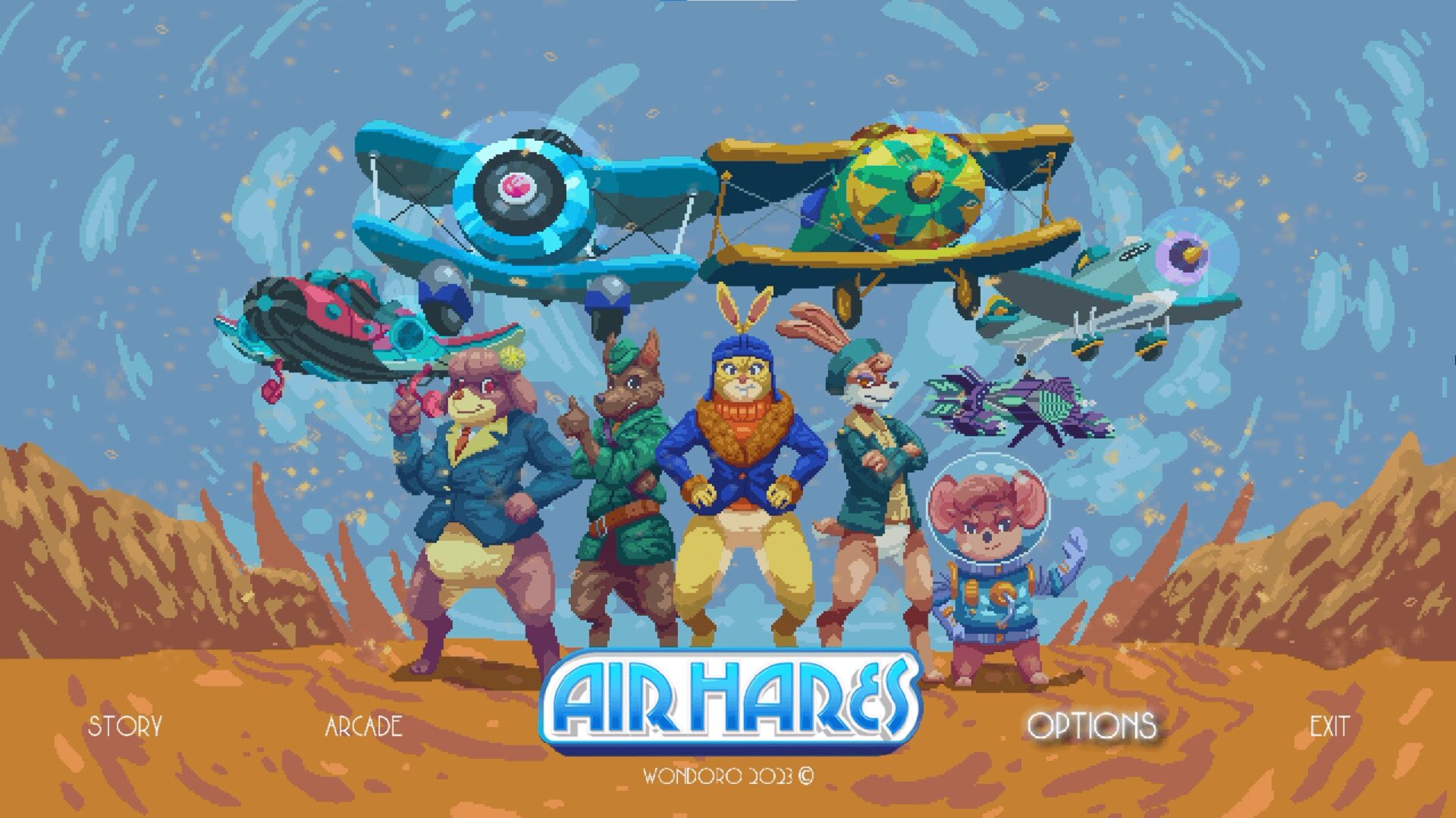 Air Hares Chega ao Nintendo Switch: Um Bullet Hell de Co-op Onde Você Planta Cenouras em Vez de Destruir Inimigos!