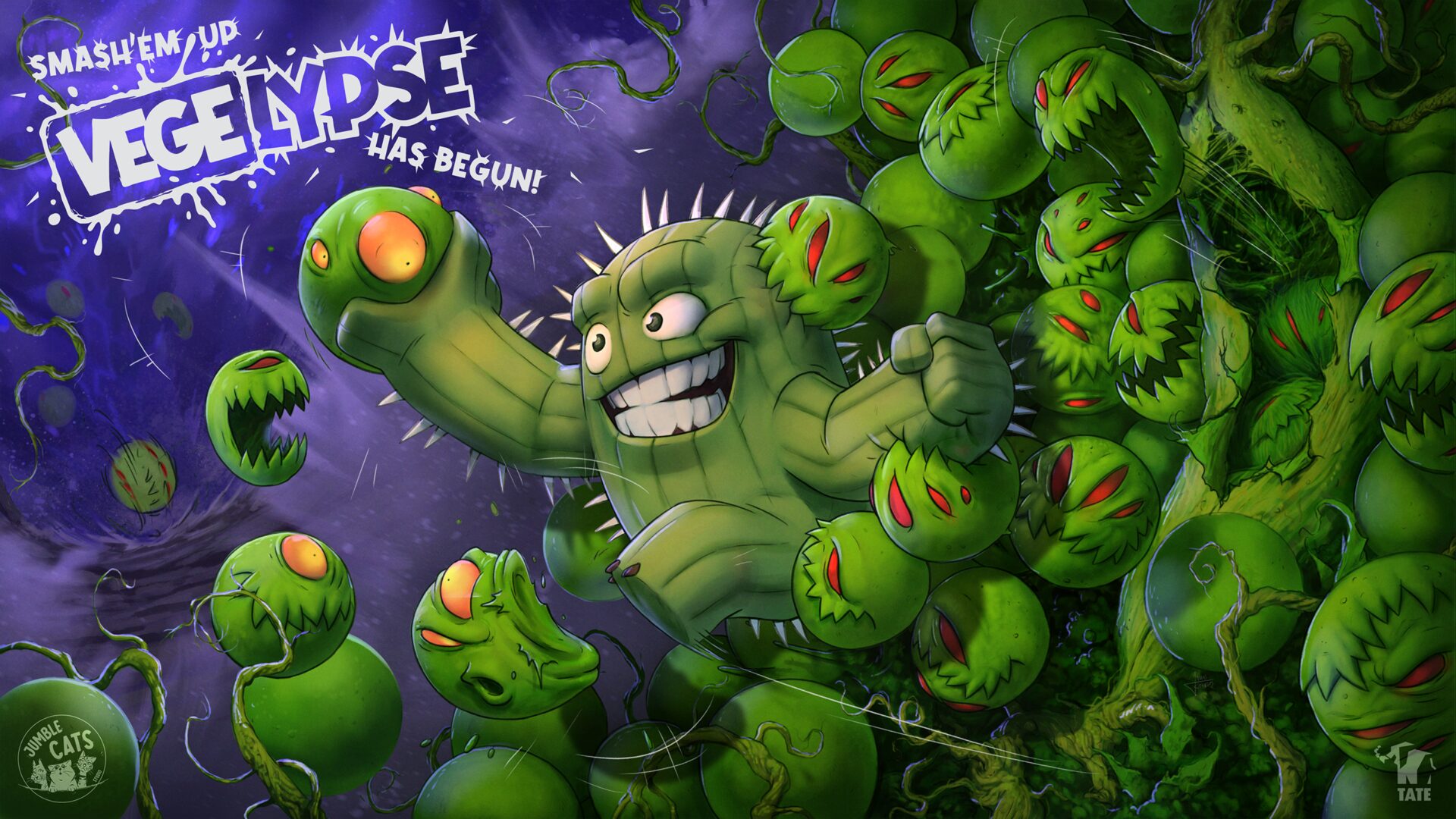 Vegelypse Abre Playtest: Cactos Roqueiros vs. Vegetais Mutantes em Beat ‘em Up Roguelike!