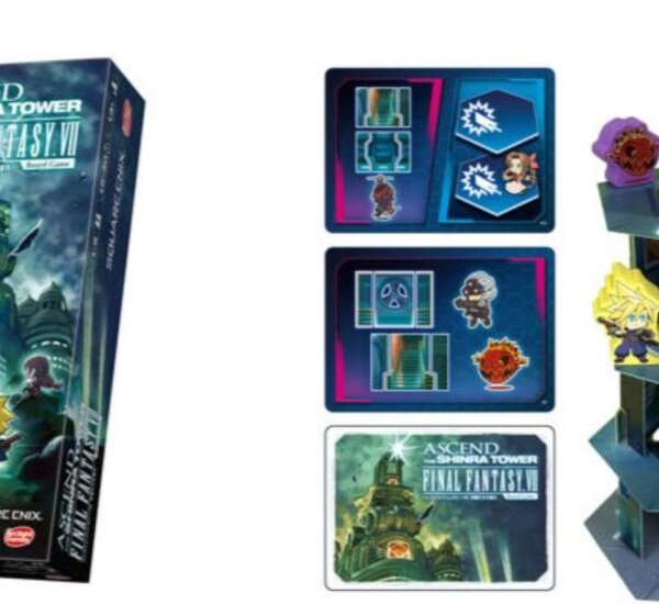 Ascend the Shinra Tower – Final Fantasy VII Board Game