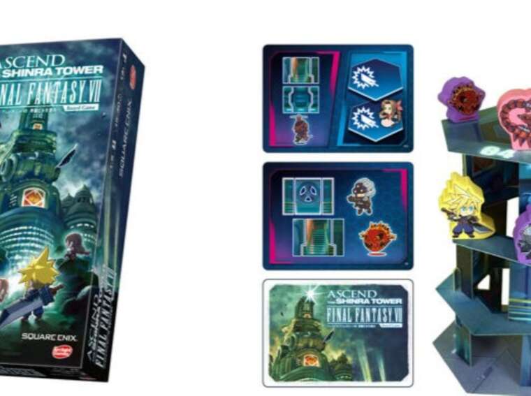 Ascend the Shinra Tower – Final Fantasy VII Board Game