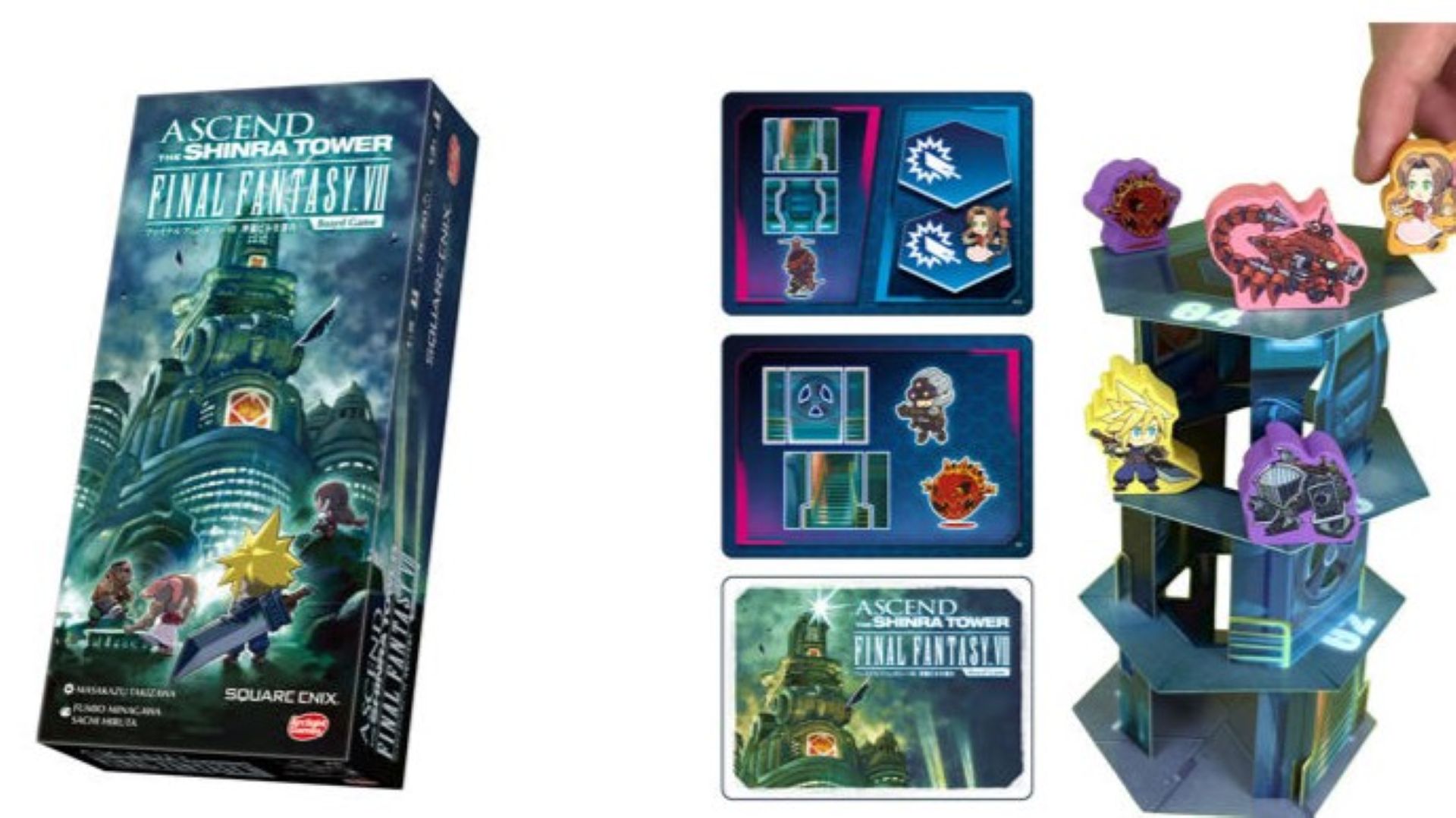 Ascend the Shinra Tower – Final Fantasy VII Board Game