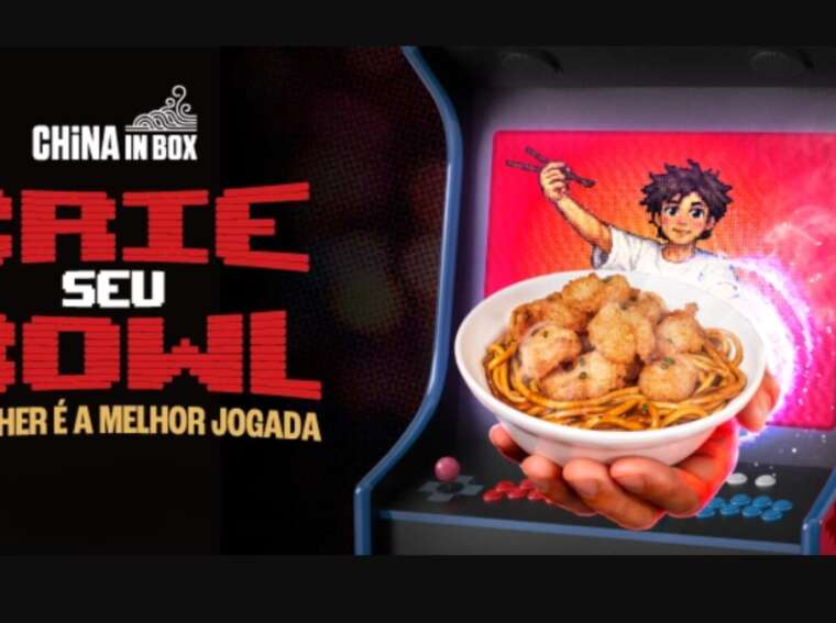 Crie Seu Bowl china in box