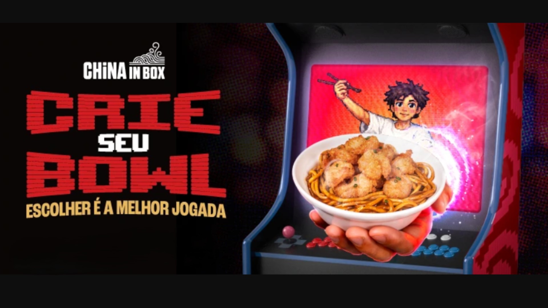 Crie Seu Bowl china in box