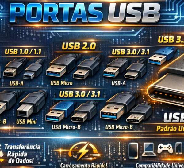 Portas USB