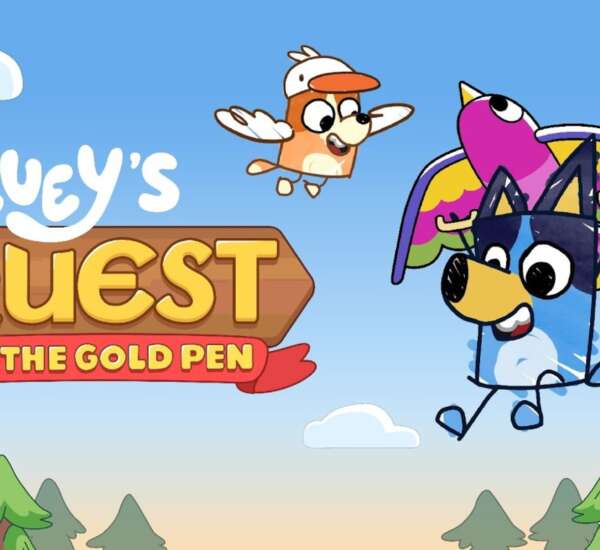 Bluey’s Quest for The Gold Pen