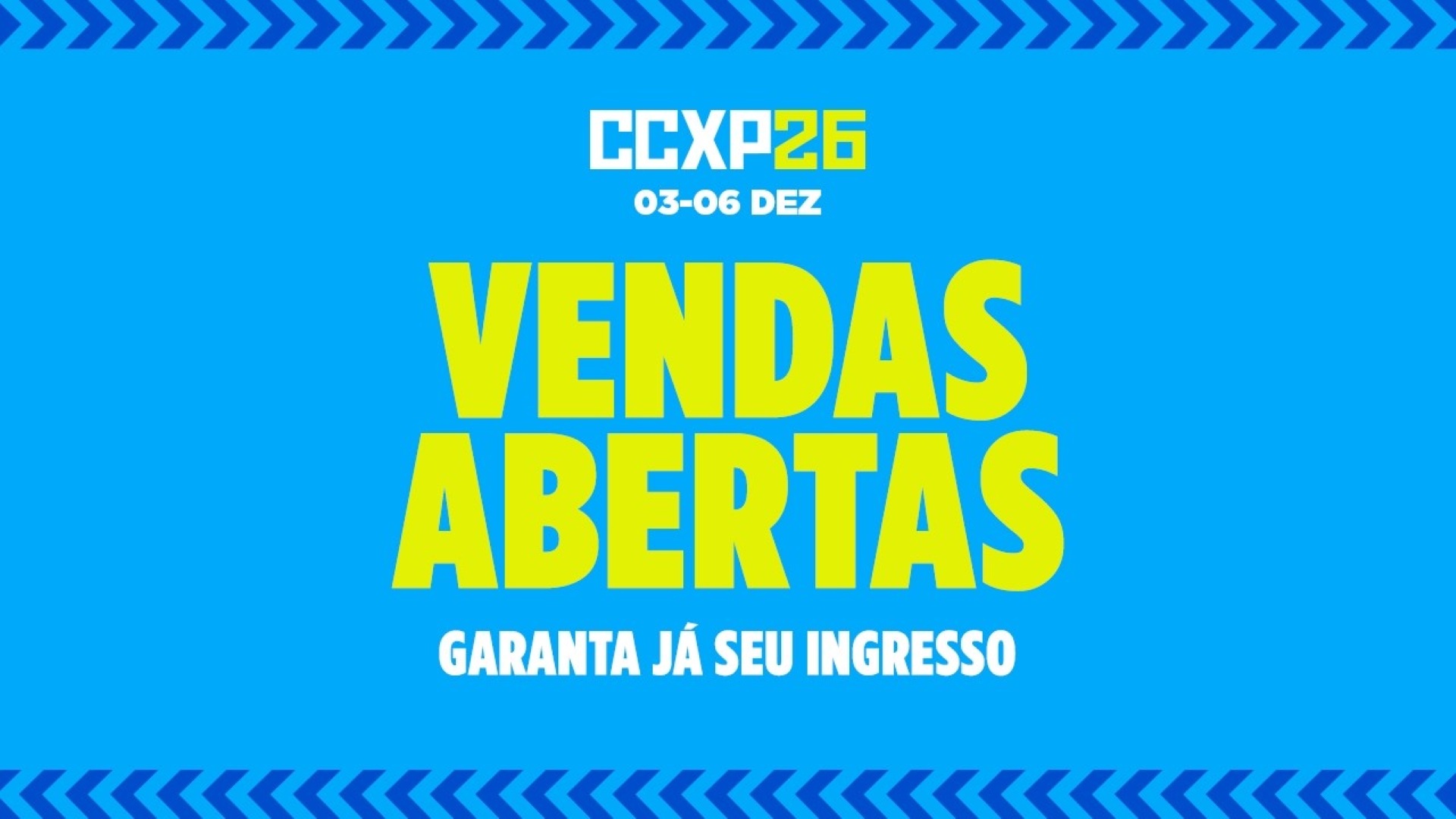 CCXP26 ingresso