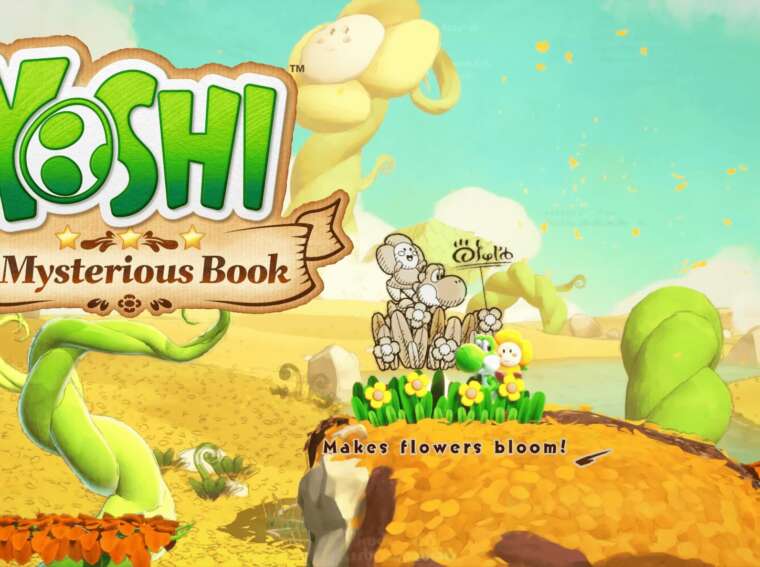 Yoshi and the Mysterious book