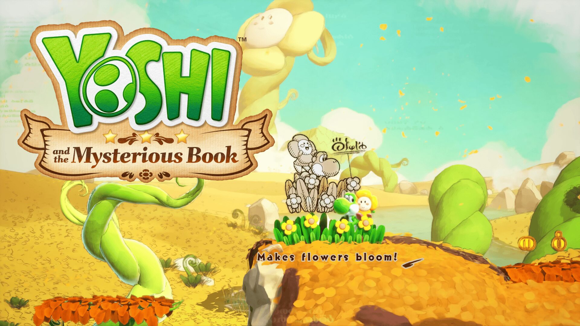 Yoshi and the Mysterious book