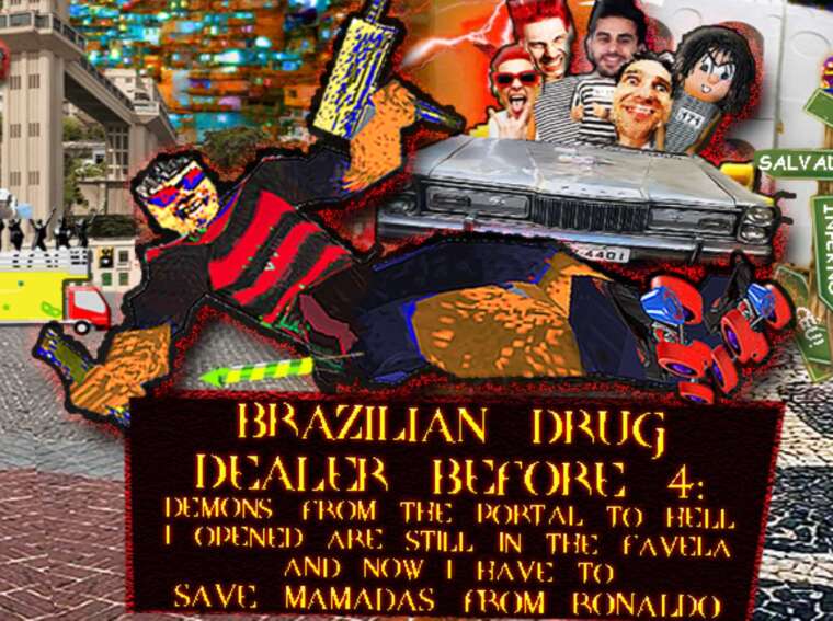 AVIÃOZINHO DO TRÁFICO PRÉ 4: SOBRARAM DEMONIOS DO PORTAL PRO INFERNO NA FAVELA QUE ABRI E AGORA TENHO QUE SALVAR OS MAMADAS DO RONALDO