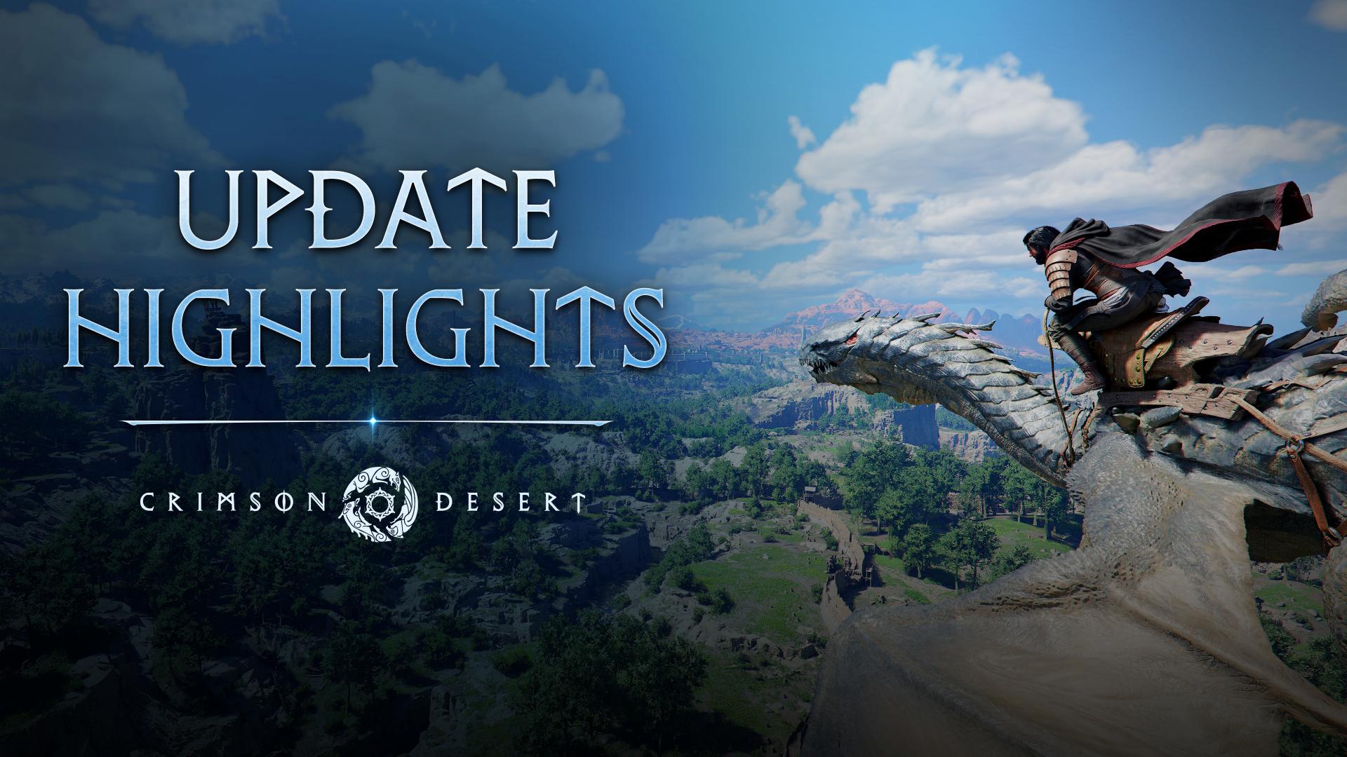 Crimson Desert Updates