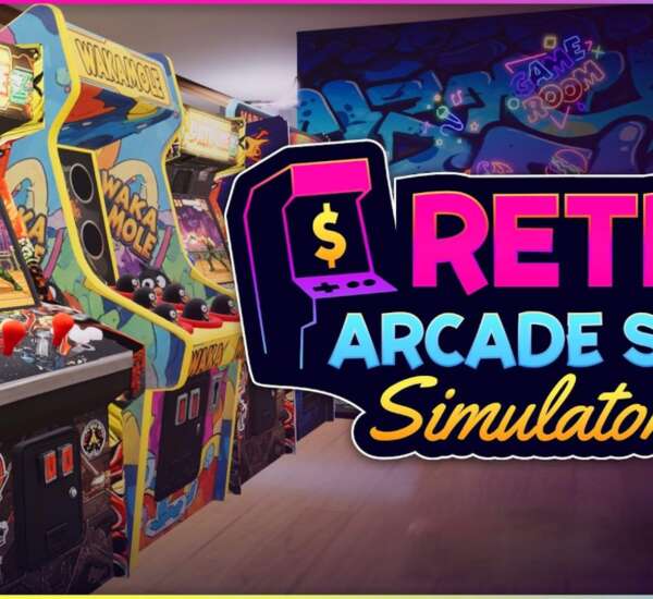 Retro Arcade Shop Simulator