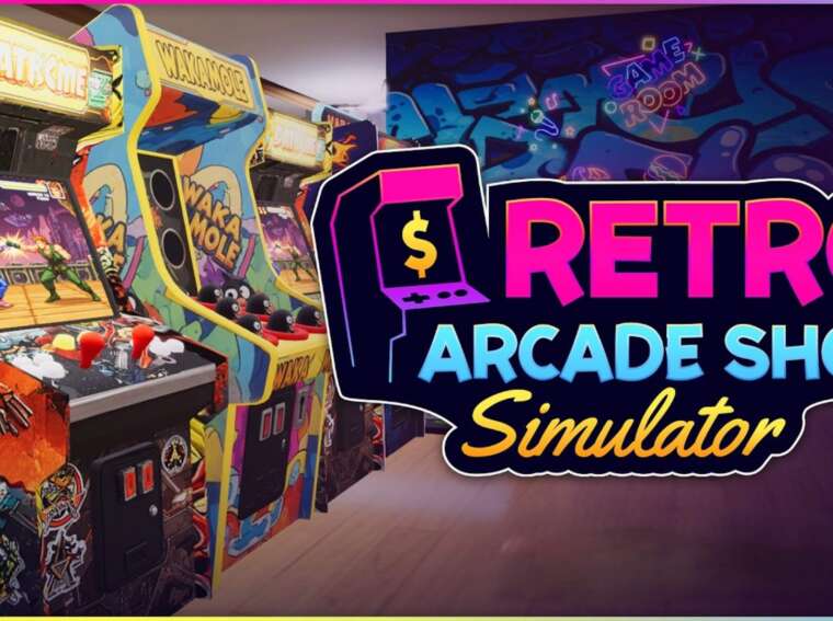 Retro Arcade Shop Simulator
