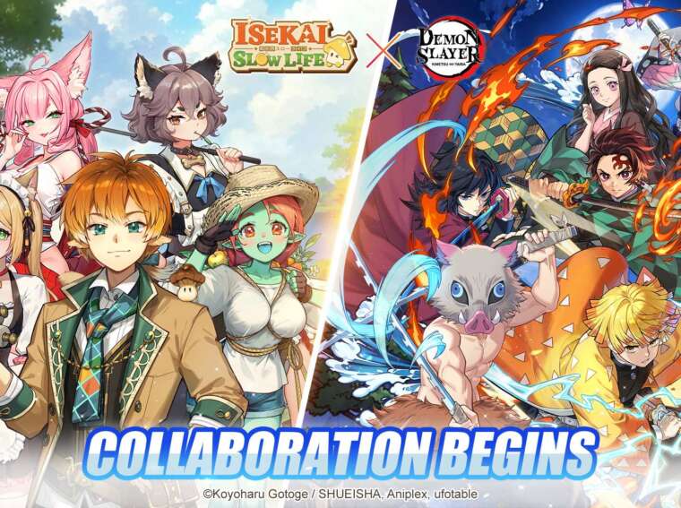 Iseaki Slow Life x Demon Slayer