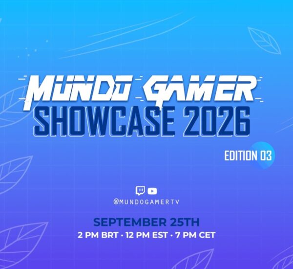 Mundo Gamer Showcase Setembro 2026