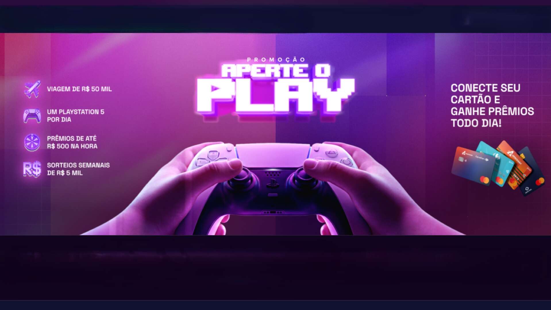 Promoção Aperte o Play