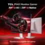 TCL Acelera o Jogo no Brasil com Monitor P1AD: 280Hz Nativos e Mira Inteligente para Gamers Competitivos