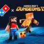 Domino’s e Minecraft Dungeons II: Pizza Quadrada e Itens Exclusivos Chegam para Turbinar Sua Noite Gamer